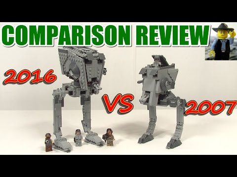 chikane ubetinget kampagne Lego AT-ST Walker 7657 vs 75153 Review and Comparison - YouTube