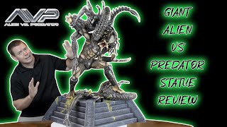 GIANT Custom ALIEN VS. PREDATOR Statue Review