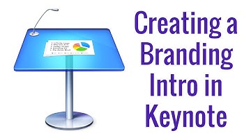 Creating Branding Intro in Keynote
