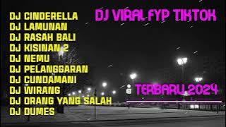KUMPULAN DJ VIRAL FYP TIKTOK TERBARU 2024 ll DJ CINDERELA Versi MAMAN FUNDY.