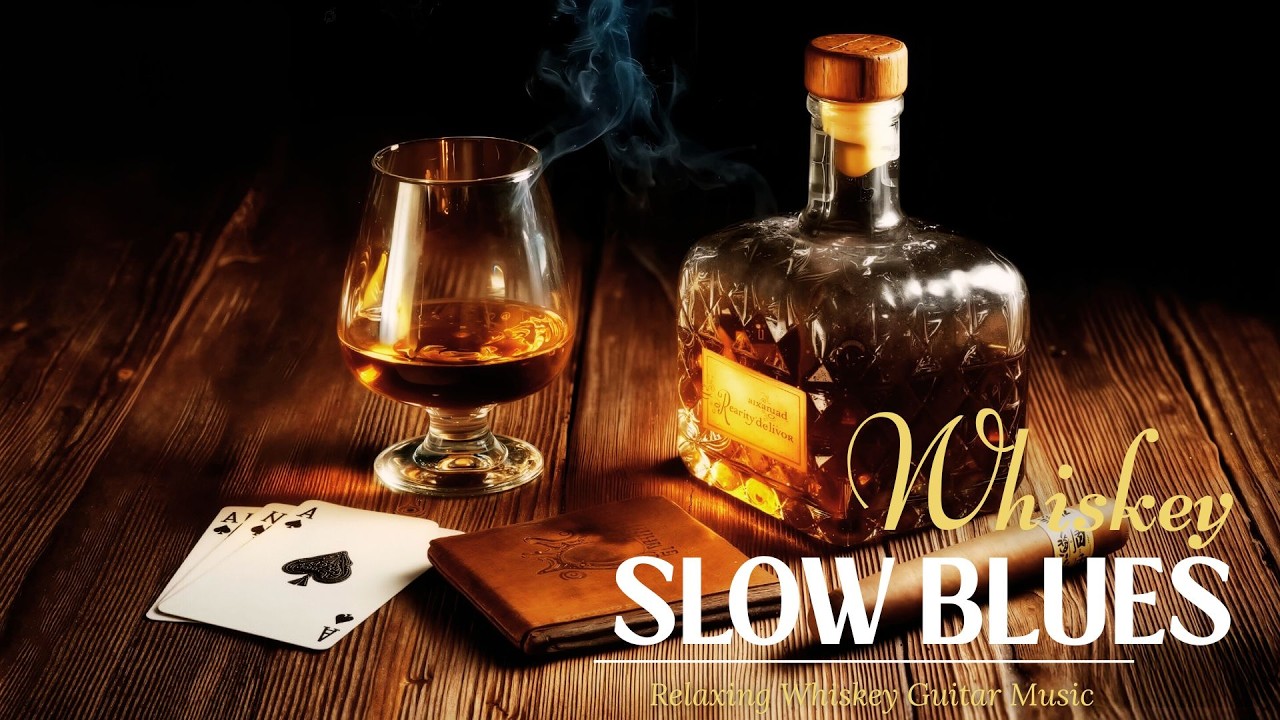 Виски-блюз ~ Медленный блюз на гитаре для полуночной атмосферы и джаза