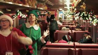 Santa's Christmas Caboose - The holiday magic comes to life at night!