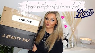 HUGE BEAUTY BAY, BOOTS DRUGSTORE, and HOME BARGAINS HAUL! BEAUTY, SKIN AND HAIR ESSENTIALS 2021