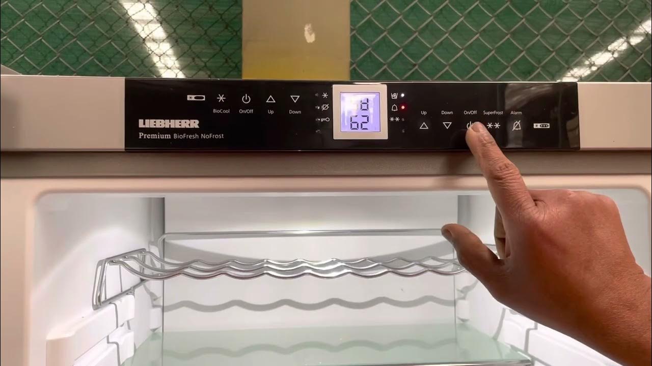 How to Reset the Temperature on Liebherr Refrigerator: Quick Guide