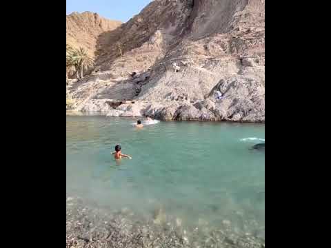 شنا در برکه های زلال تر از آکواریوم بلوچستان