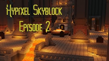 Unlocking Dwarven Mines And The End! (Hypixel Skyblock Ironman) Ep.2