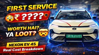 ALL NEW TATA NEXON EV EMPOWERED PLUS A 45 KWH | MY FIRST SERVICE CENTRE EXPERIENCE | Must watch 🤔