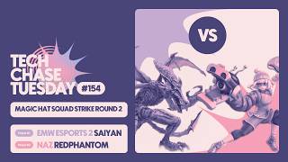 EMW Esports 2 | Saiyan vs NAZ | RedPhantom | Magic Hat Squad Strike Round 2 | Tech Chase Tuesday 154