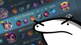 xavier fedeado pero a que costo mucho troll - mobile legends