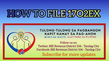 How to file 1702-EX using eBIRForms