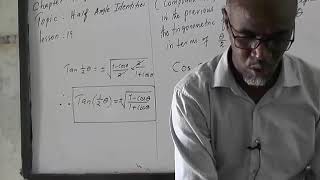 Maths Form Four Lesson 19 Macalin M Jiheeye