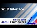 ESP8266 ESP32 Web Interface and configuration file