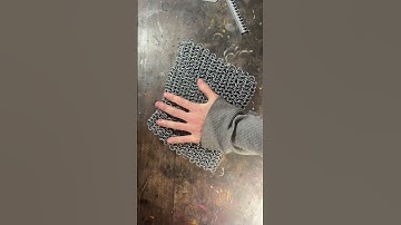 Smiths spent months forging chainmail… mine took 2 days 😈