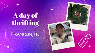Thrift With Me in Franklin TN Cute Finds Mini Haul