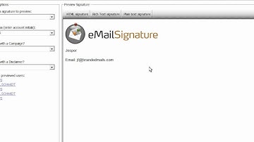 eMailSignature - How to style your email signature links