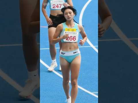 여자육상 대학부 스프린터 권민주 <strong>100m</strong> 예선