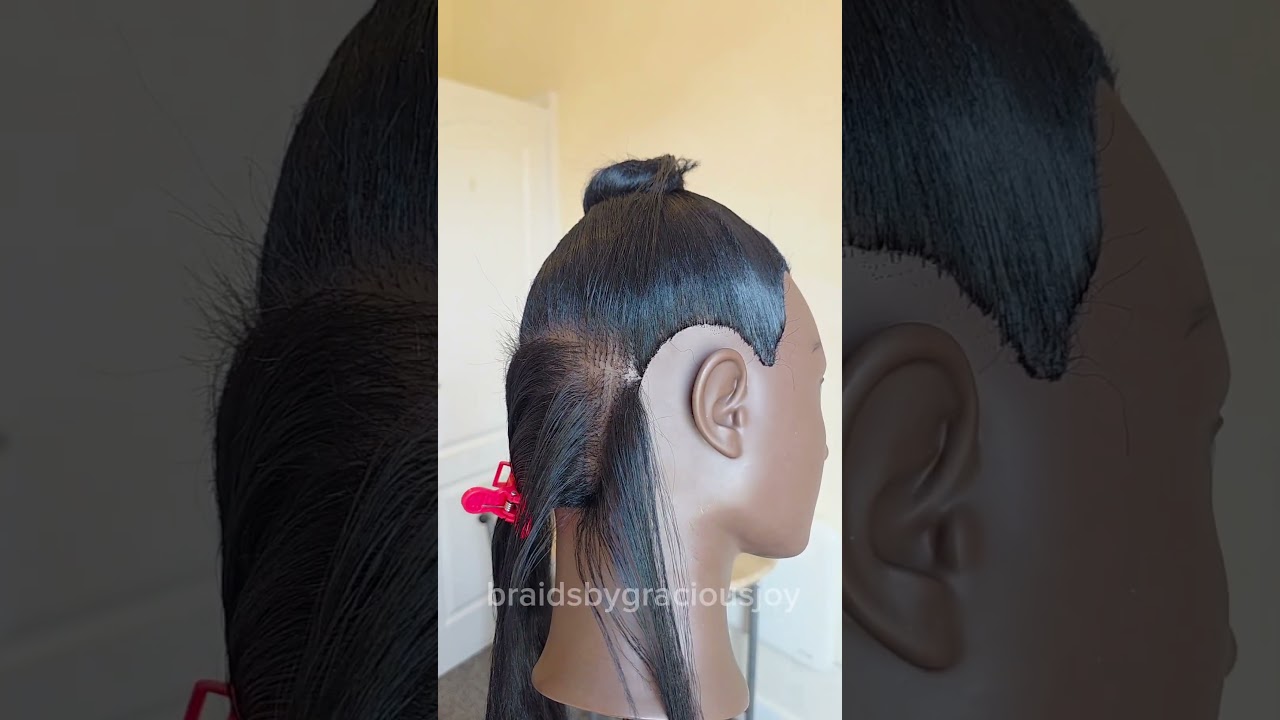 cornrow Tutorial #hairtutorial #cornrows #cornrowstyles #weaving #hairtransformation #hair