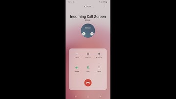 SAMSUNG S20 ULTRA 5G Android 13 One UI 5.0 Incoming Call Screen with ROLLER DISCO Ringtone