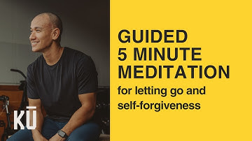 5-Minute Guided Meditation on Letting Go and Forgiving Yourself with Daniel Aipa