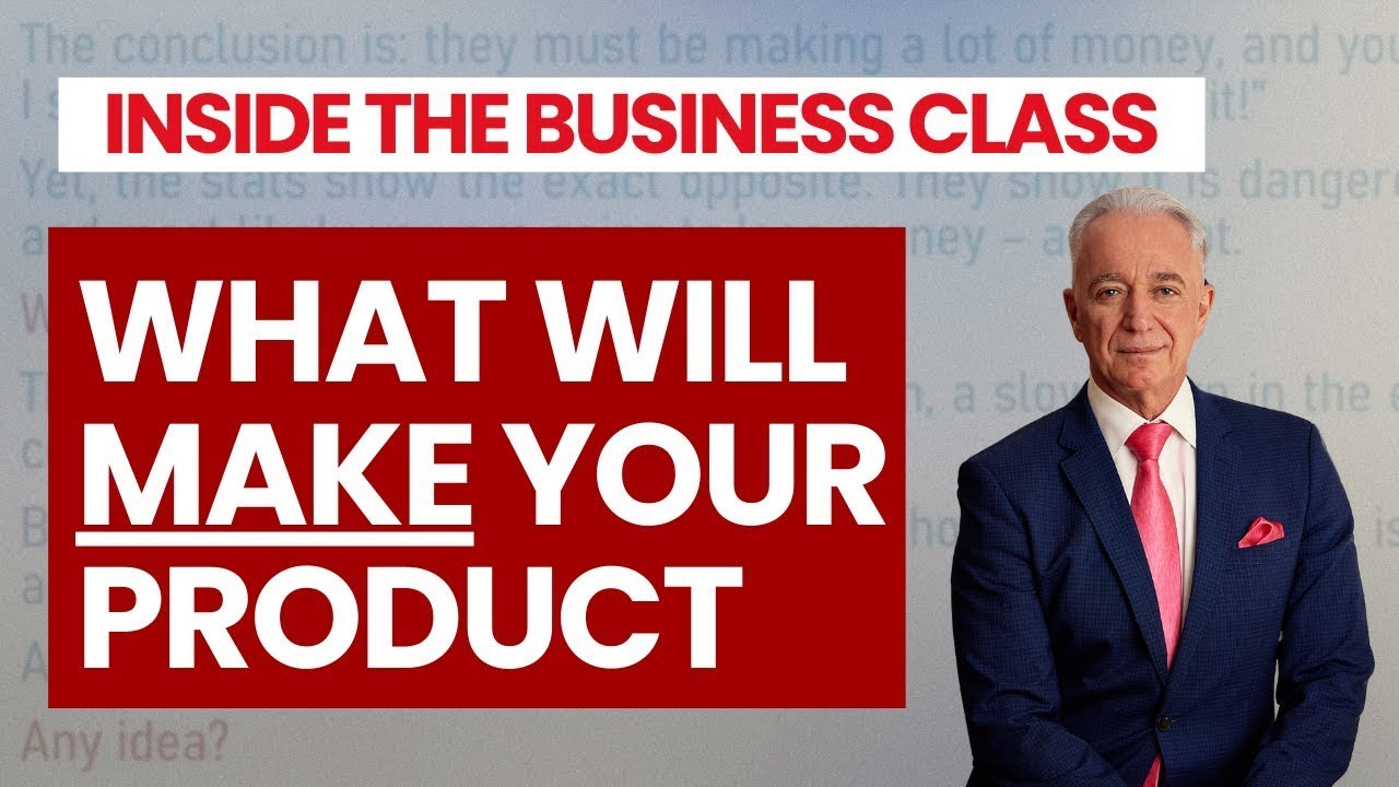 It is not a PRODUCT if... | Join the Business Class - YouTube