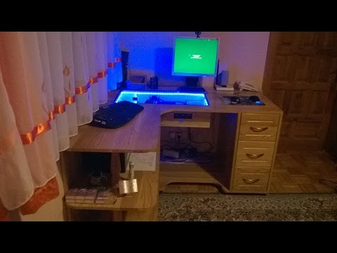 Ultimate Custom Made Gaming Desk Unique Pc Built In Youtube