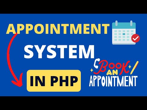 Appointment System in PHP