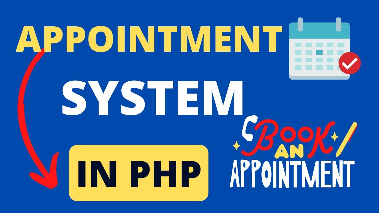 Appointment System in PHP - YouTube