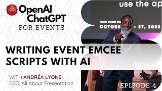 Writing Event Scripts with AI - episode 4