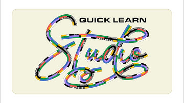 How To Make Memphis Text Effect In Illustrator Urdu - Hindi