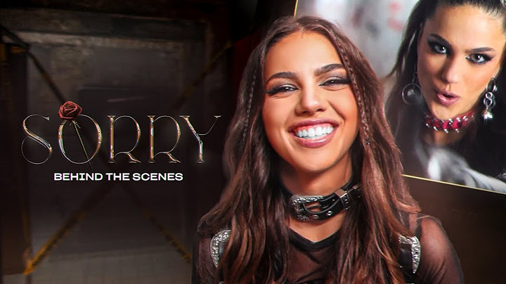 BEHIND THE SCENES “SORRY” - SVI SE DRALI NA MENE?!?