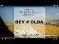 Cockpit  landing   beirut  bey  olba  lebanon  b777  rwy03 