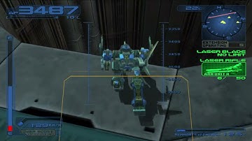 Armored Core: Silent Line - Destroy AI Prototype