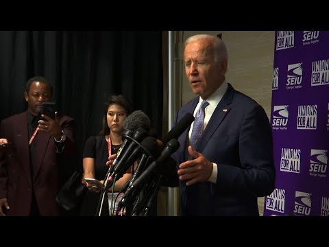 Joe Biden: Donald Trump "unhinged" and "corrupt"