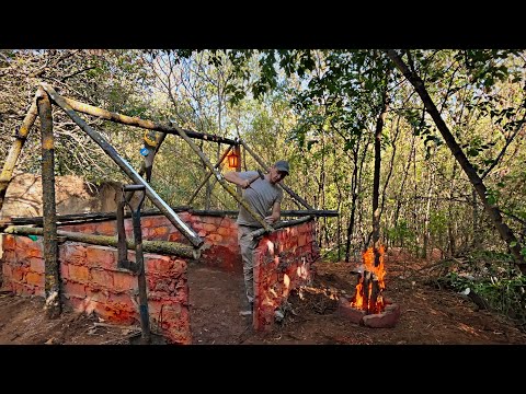 Building a House Off-Grid | 30 Years Abandoned Place | Construction with Alex Bushcraft Ep.1