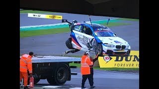Collard smash at Silverstone 2017