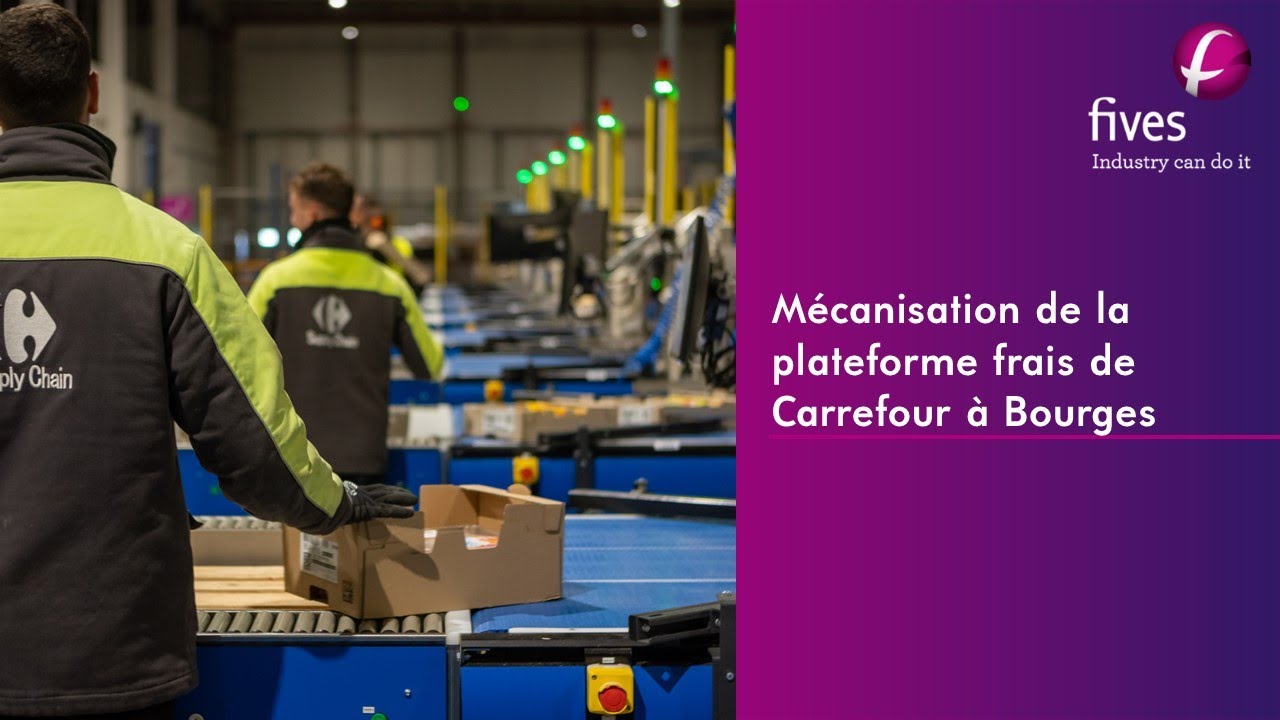 [Intralogistics] Fives automatise la plateforme de préparation de commandes de Carrefour