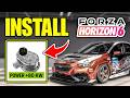 How To Install Supercharger DSC & CSC in Forza Horizon 6 (Car Upgrades)