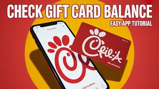 How to Check Balance on Chick-fil-A Gift Card - App