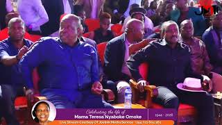 Dr. Fred Matiang’i and Opposition leaders  attends Mama Teresa Nyaboke Send off 