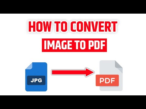 How to convert image to pdf file | How to convert image to pdf | How to ...