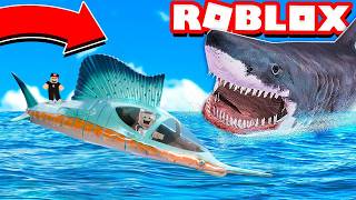 BALIK GEMİ ALDIK ! Köpek Balığından Kaçış - Roblox SharkBite 2 screenshot 2