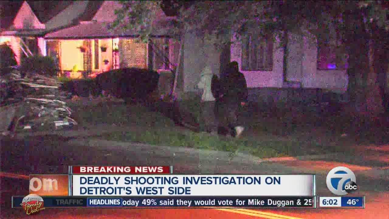 Deadly shooting on Detroit's West side - YouTube