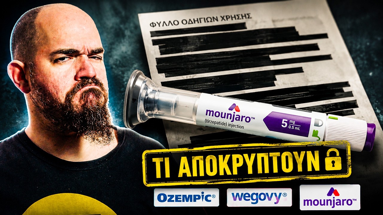 Τι ΔΕΝ ΣΟΥ ΛΕΝΕ για τις Ενέσεις Αδυνατίσματος στην Ελλάδα (Ozempic, Wegovy, Mounjaro) – Video