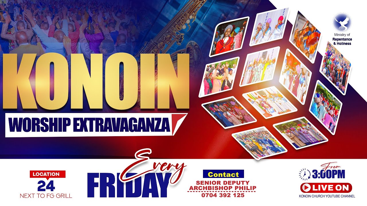 THE KONOIN FRIDAY WORSHIP EXTRAVAGANZA // DECEMBER 19TH 2025