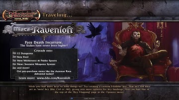 DDO Walk-through part 1 (Character Creation)