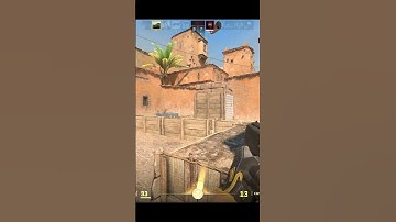 4K 1v3 clutch!  #cs2 #dust2  #counterstrike2