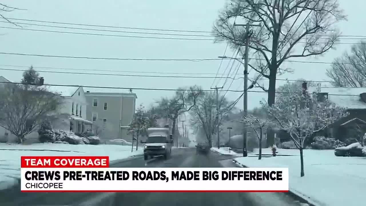 Department of Public Works crews pre-treat roads ahead of snowstorm ...