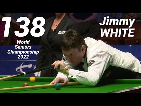 The Whirlwind rocks in 60! Jimmy White 138 vs Rory McLeod QF World Seniors Snooker Championship 2022
