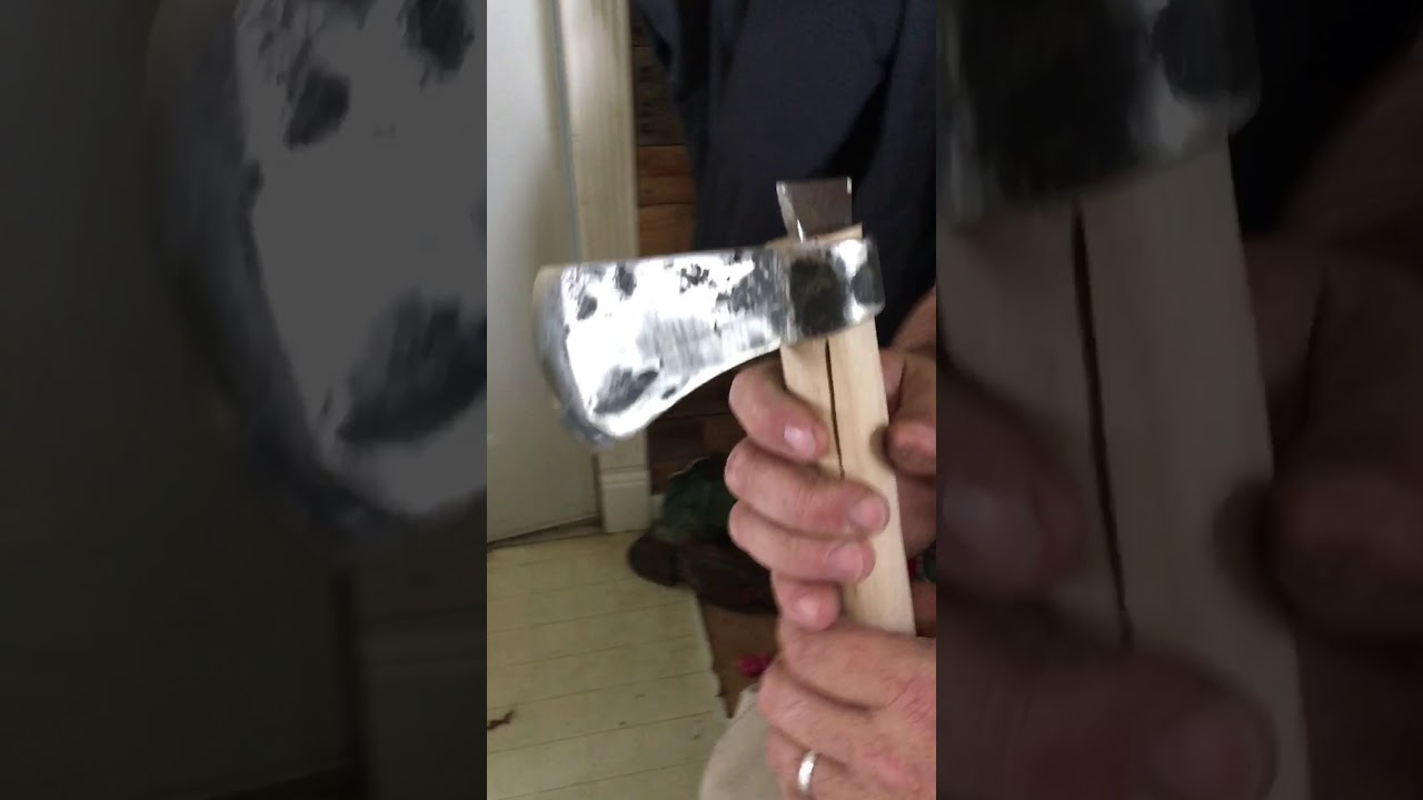 welded axe YouTube
