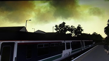 Starting up a 156 train sim